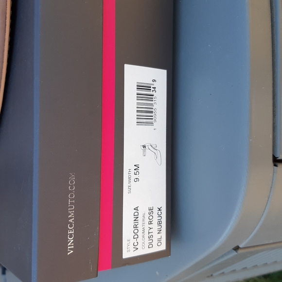 Vince Camuto-Dorinda in Dusty Rose Oil Nubuck Leather size 9.5 NEW - Picture 7 of 8